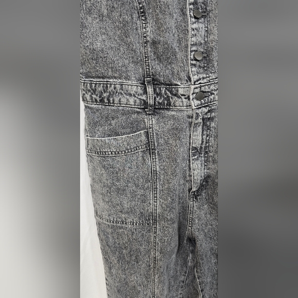 Universal Thread women 12 acid wash overalls denim gorpcore grungecore street - Picture 6 of 11